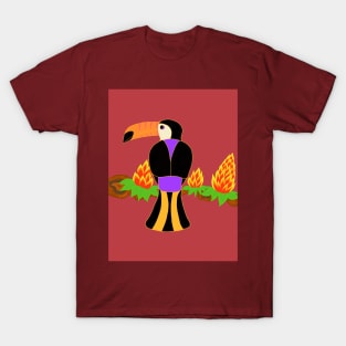 Purple Toucan T-Shirt